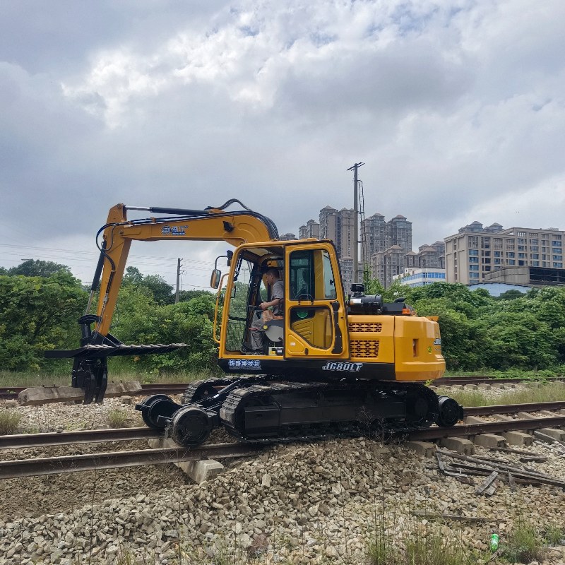 วิดีโอสดของลูกค้าเปลี่ยนหมอนรถไฟ Jinggong Railway